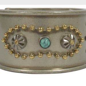 Coach Jewelry - Coach Western Rivets Wide Cuff Bracelet New Coach Jewelry - Coach Western Rivets Wide Cuff Bracelet New